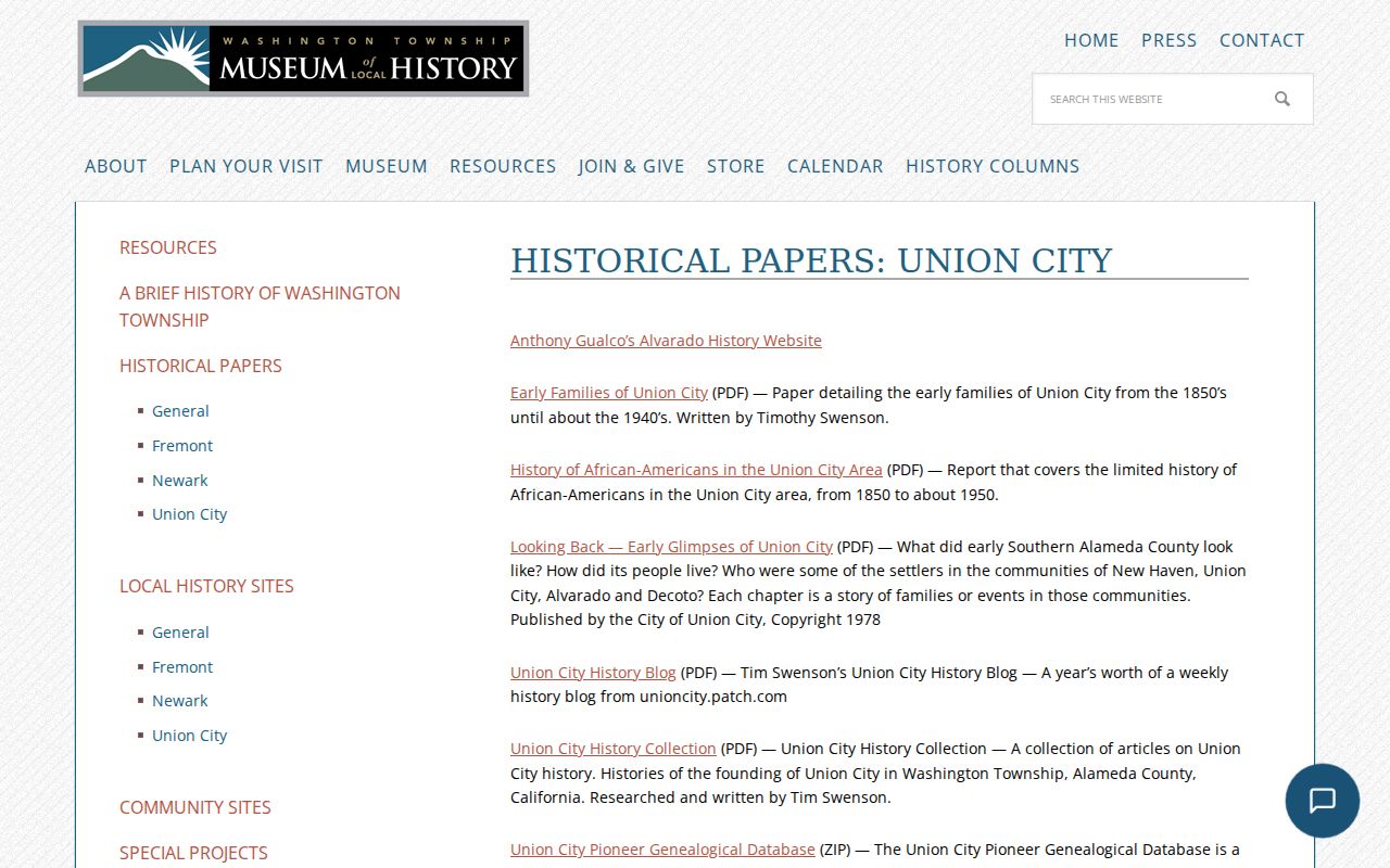 Union City city directory research in Alvarado and Decoto historical papers